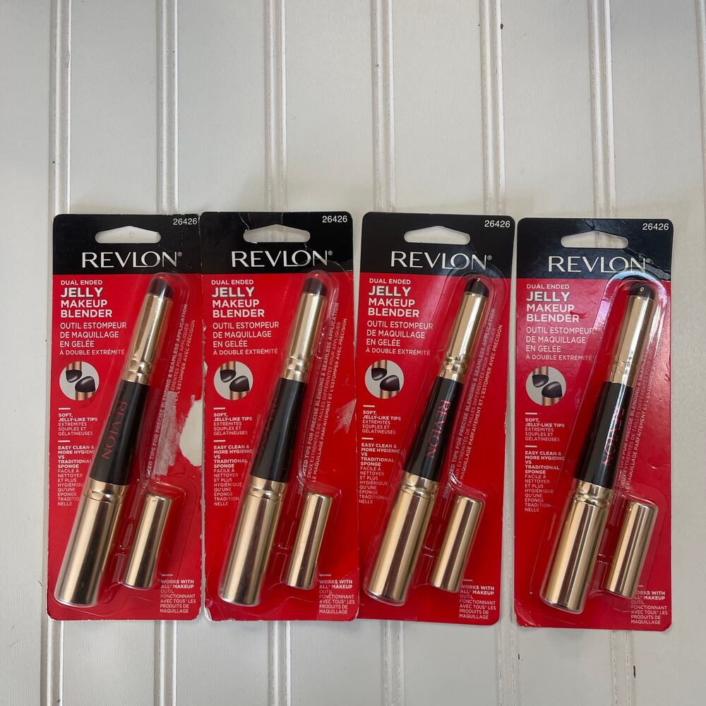 NEW Revlon Jelly Makeup Blender 4 Pack Bundle Gift Travel‎ 26426